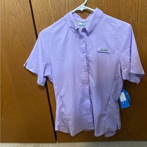 Small Violet Women’s PFG Tamiami™ II Short Sleeve Shirt